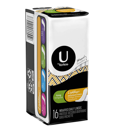 Kotex 01247 Fresh And Dry Long Pantiliners